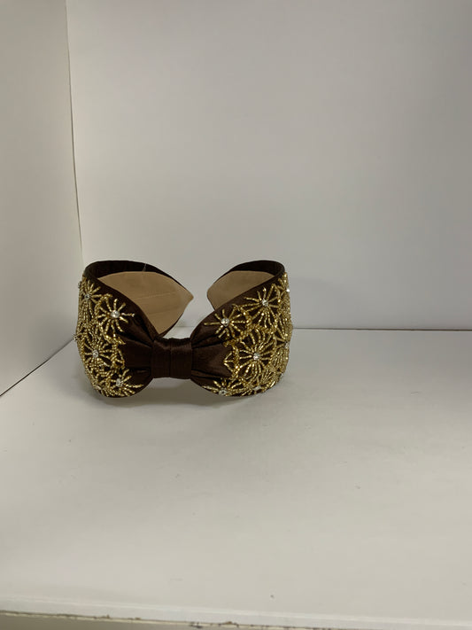 Royal Medallion Knotted Headband