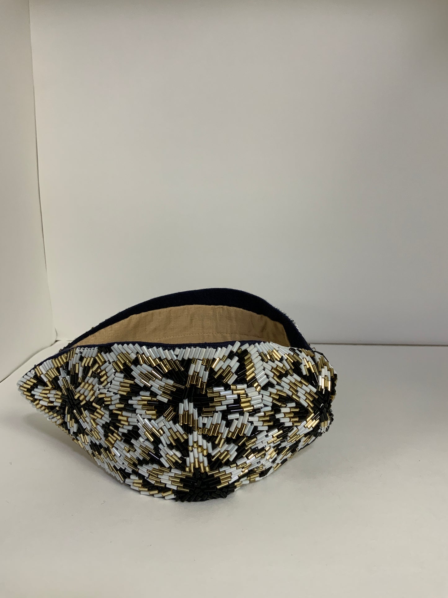 Noir Luxe Flora Knotted Headband