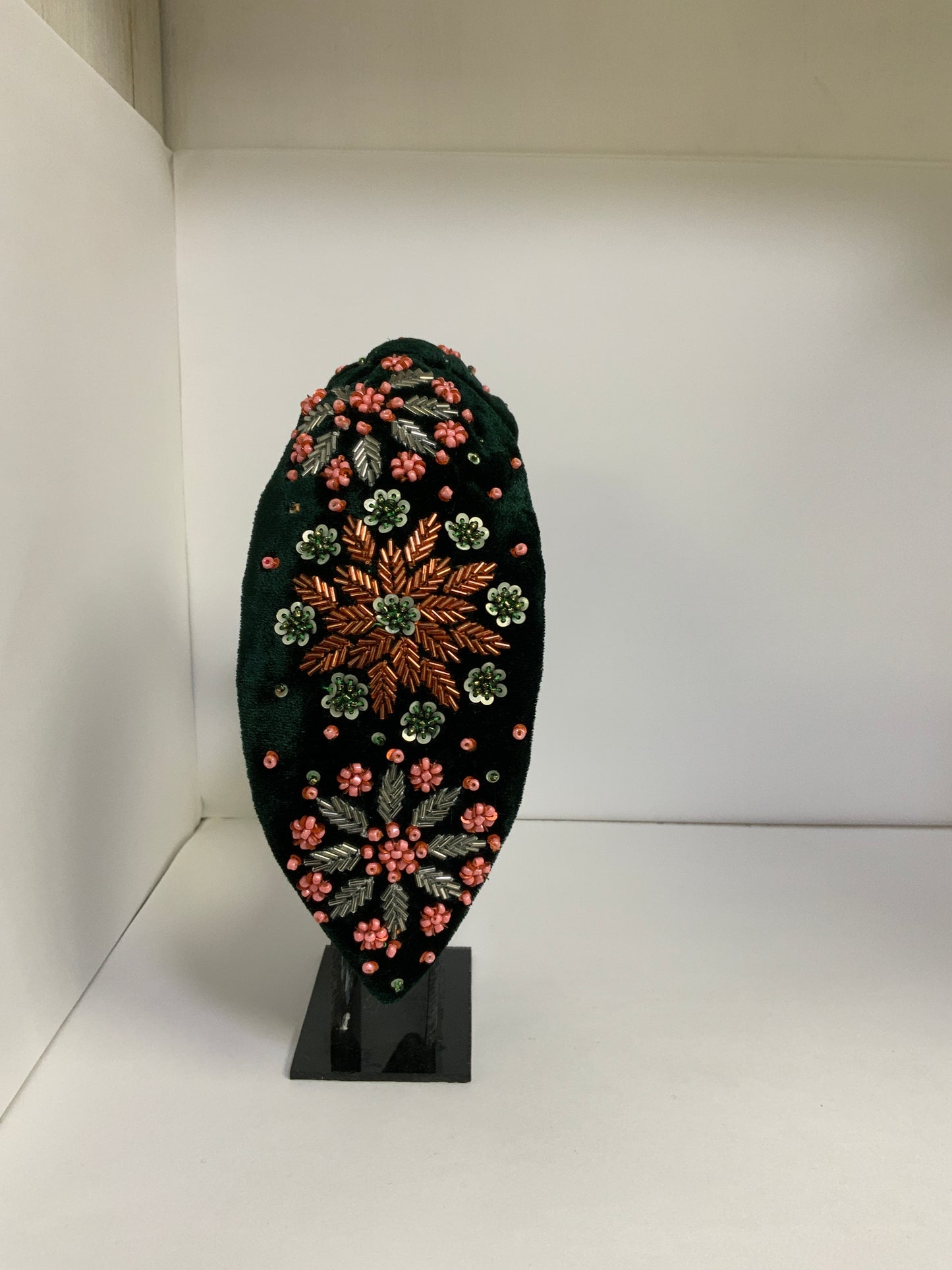 Bloom in the Dark Knotted Headband - Dark