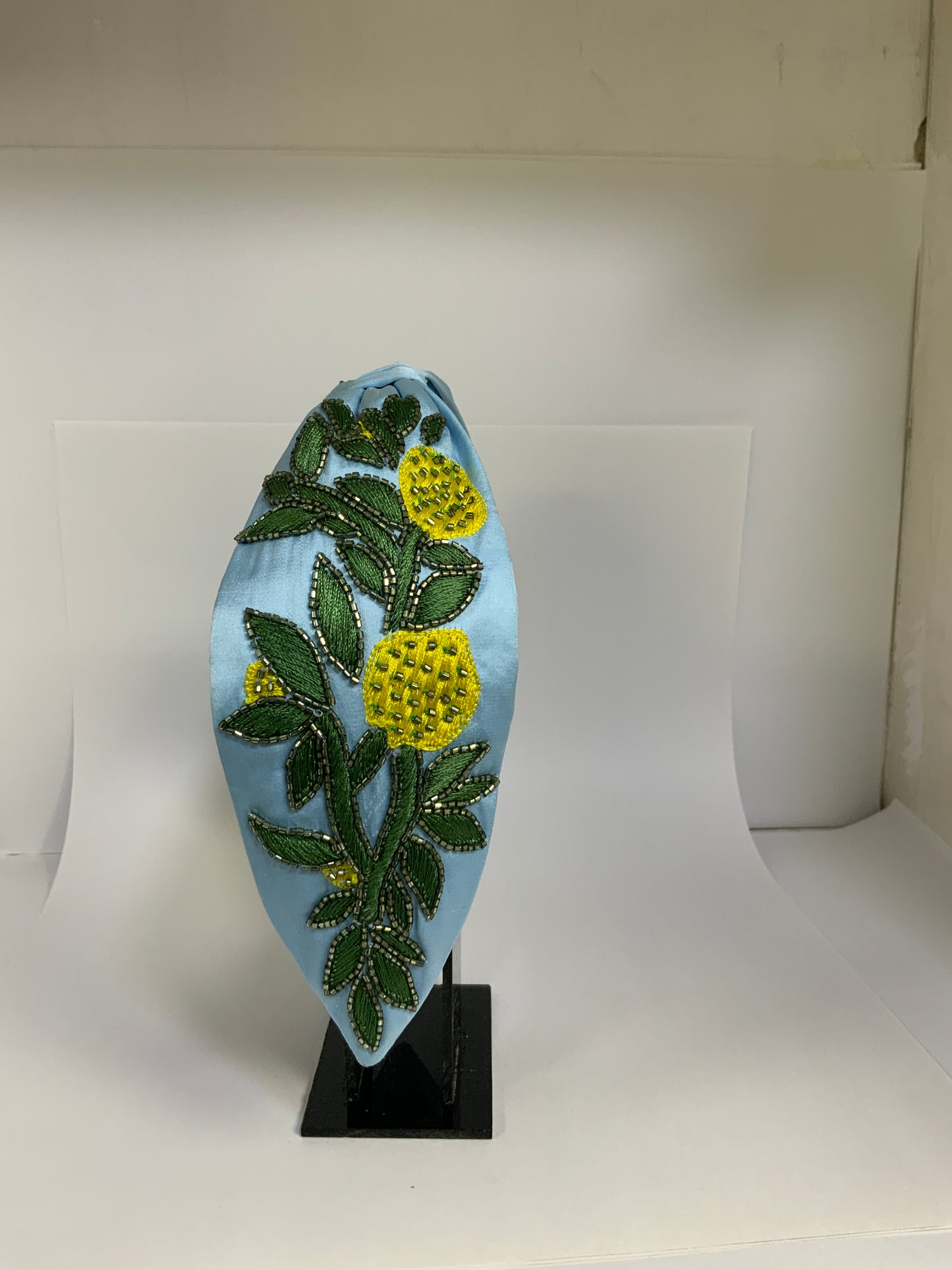 Lemon Spritz Knotted Headband