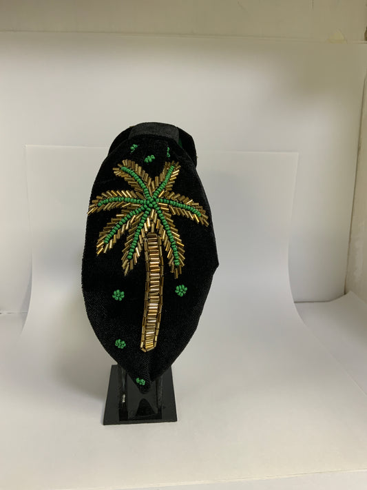 Palm After Dark Knotted Headband