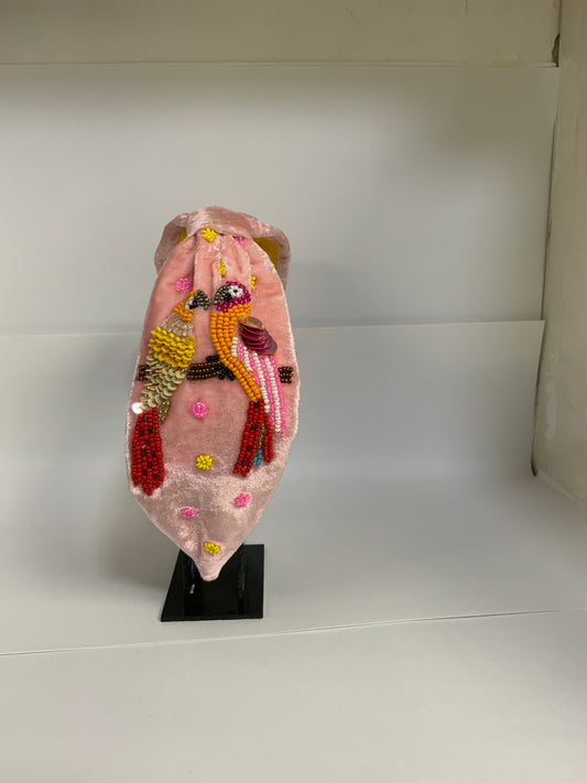 Bird of Paradise Knotted Headband