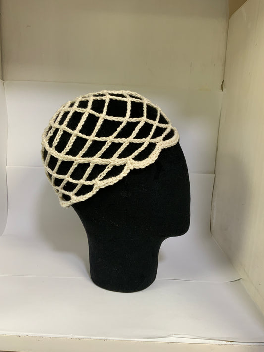 Ray Crochet Skull Cap with Celestial Charms