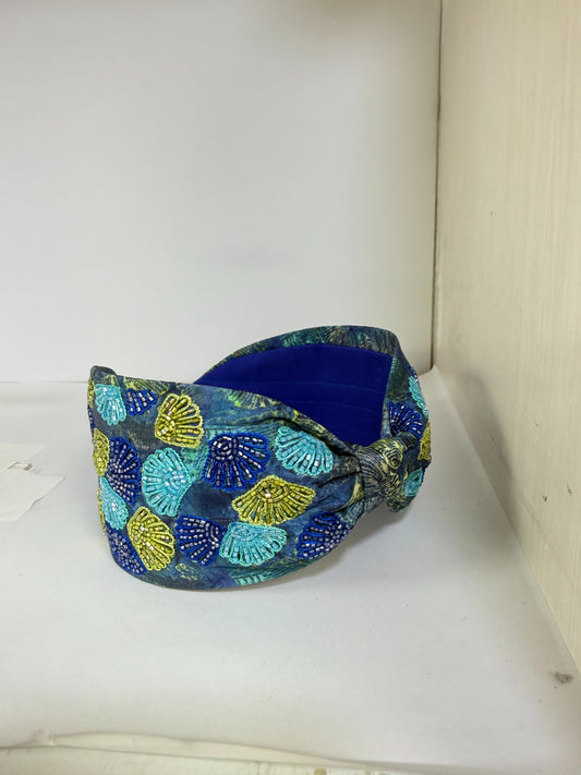 Indigo Canopy Knotted Headband