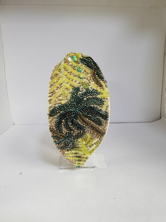 Golden Tropics Knotted Headband