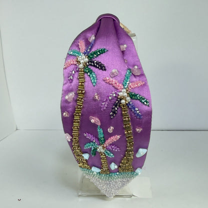Tropical Twilight Knotted Headband