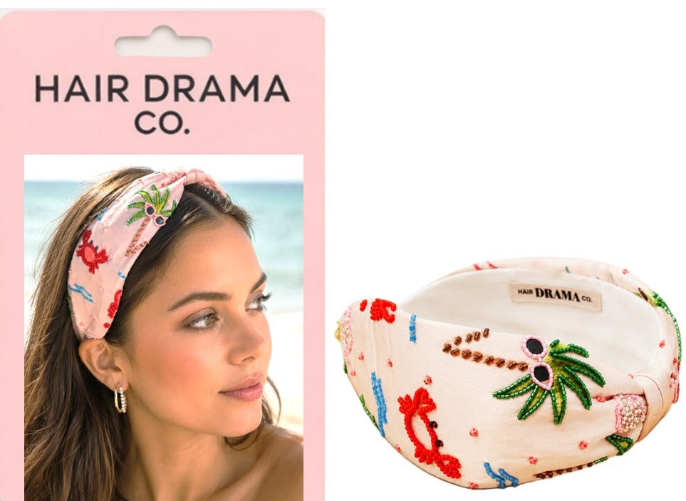 Crab by the Sea Embellished Headband