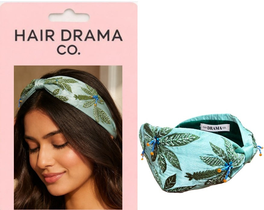 Leaf Me Here Beaded Headband