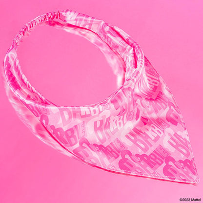 Lenço de cabeça Barbie - Tons de rosa