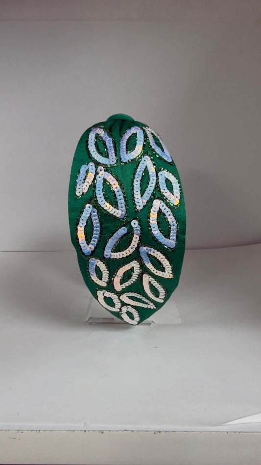 Hollographic Seguin Knotted Headband