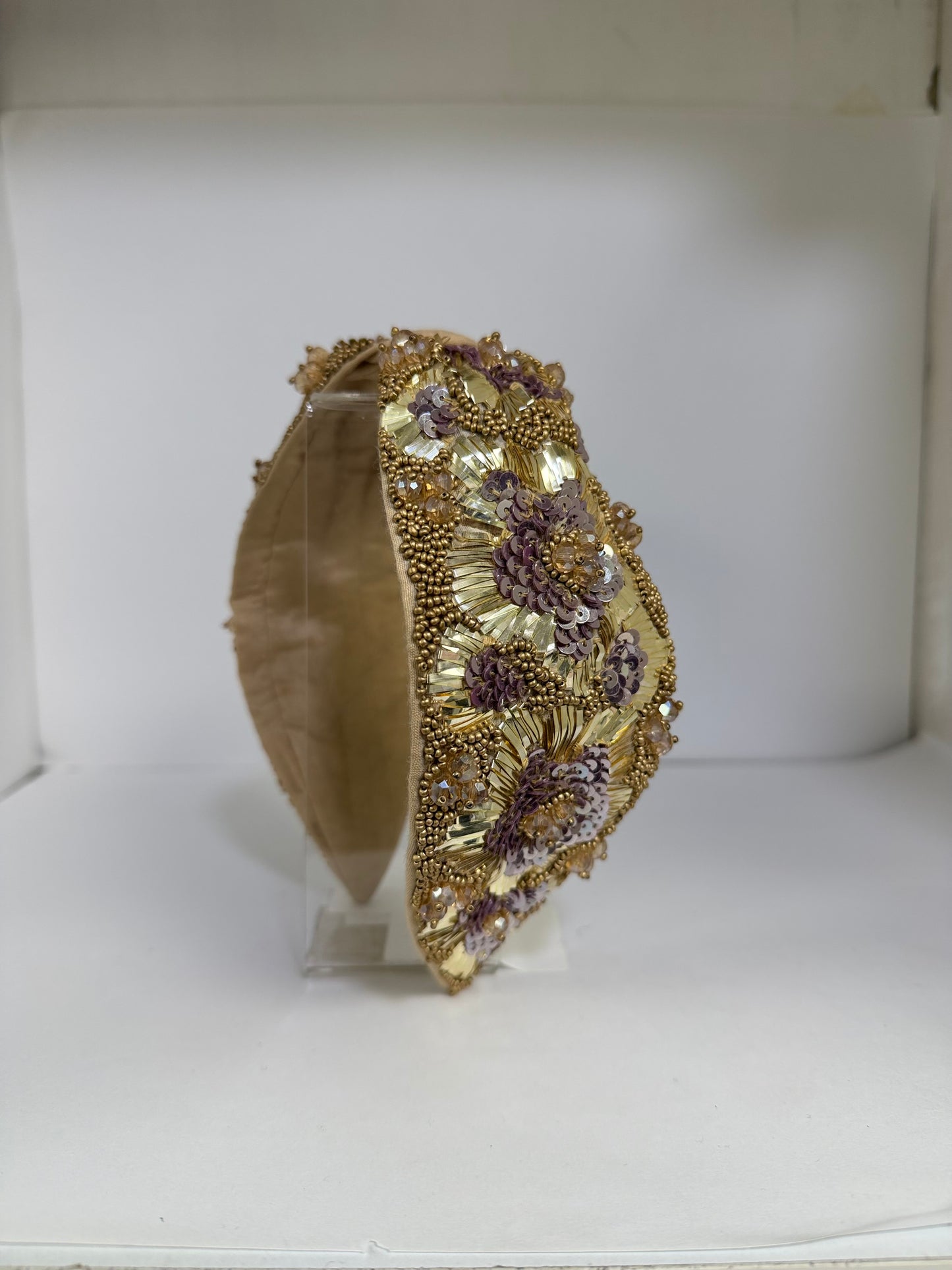 Gilded Flora Dream Knotted Headband