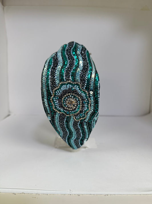 Ocean Ripple Knotted Headband