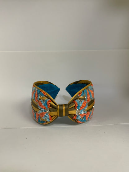 Verdant Fleur Knotted Headband